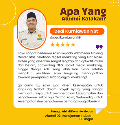 Digital Marketing Webmedia training center